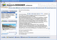 NewsletterDesigner pro screenshot