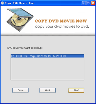 Copy DVD Movie Now screenshot