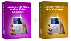 Lenogo DVD to iPod Converter + Video to iPod Powerpack screenshot