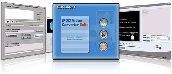 Cucusoft iPod Video + DVD Converter suite Pro screenshot