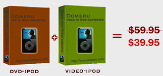 Domeru DVD to iPod Converter + Video to 3.6.4 screenshot