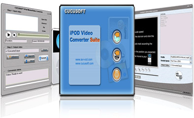 Cucusoft iPod Video Converter + DVD to iPod screenshot