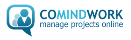 Project management software: Comindwork screenshot