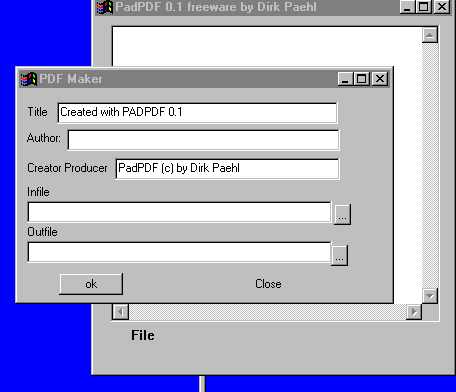 PADPDF screenshot