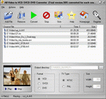 Amor AVI DivX MPEG to VCD SVCD DVD Creator Burner for tomp4.com screenshot