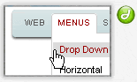 Drop Down Flash Menu screenshot