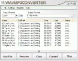 WAV MP3 Convertor screenshot