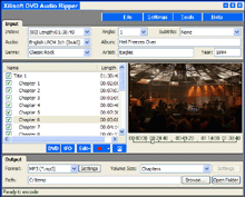 XSoft DVD to Audio Ripper screenshot