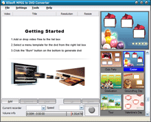 XSoft MPEG to DVD Converter screenshot