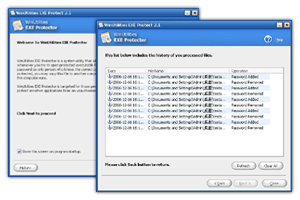 WinUtilities EXE Protector screenshot