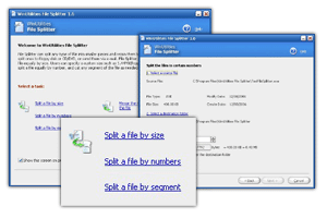 WinUtilities File Splitter screenshot