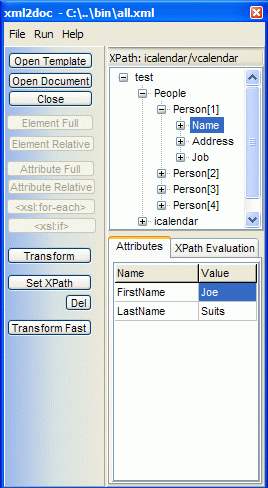 xml2doc screenshot