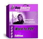 Docsmartz Word To PDF converter screenshot