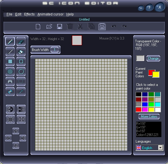 SC Free Icon Editor screenshot